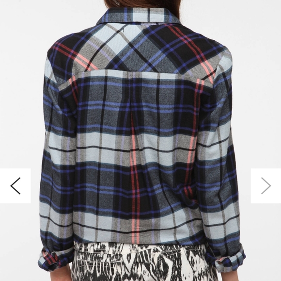 UO BDG Flannel Button Down Shirt - Picture 2 of 6